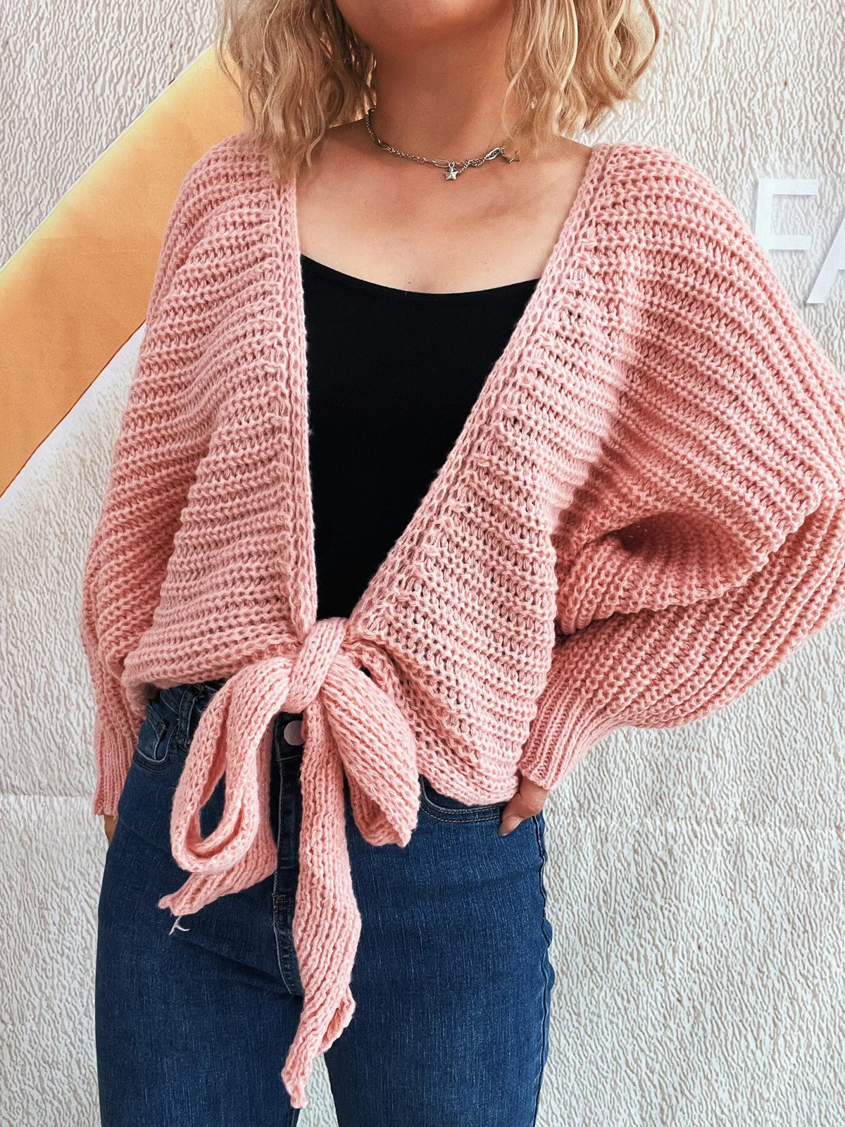 Josette croppad cardigan