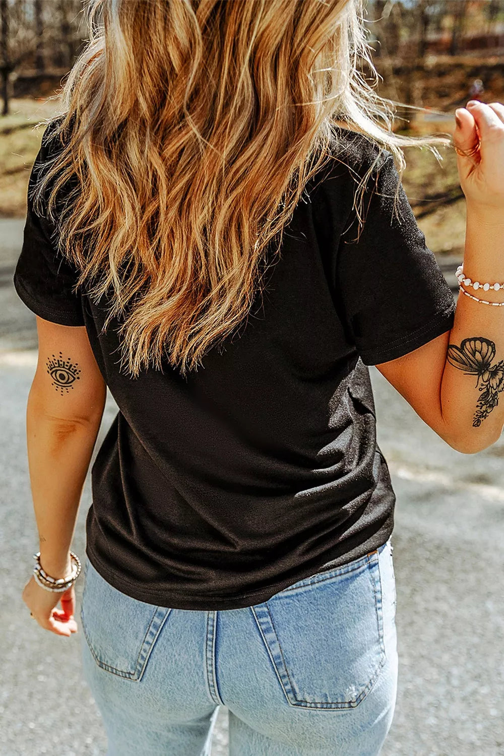 Charlotte t-shirt med strass