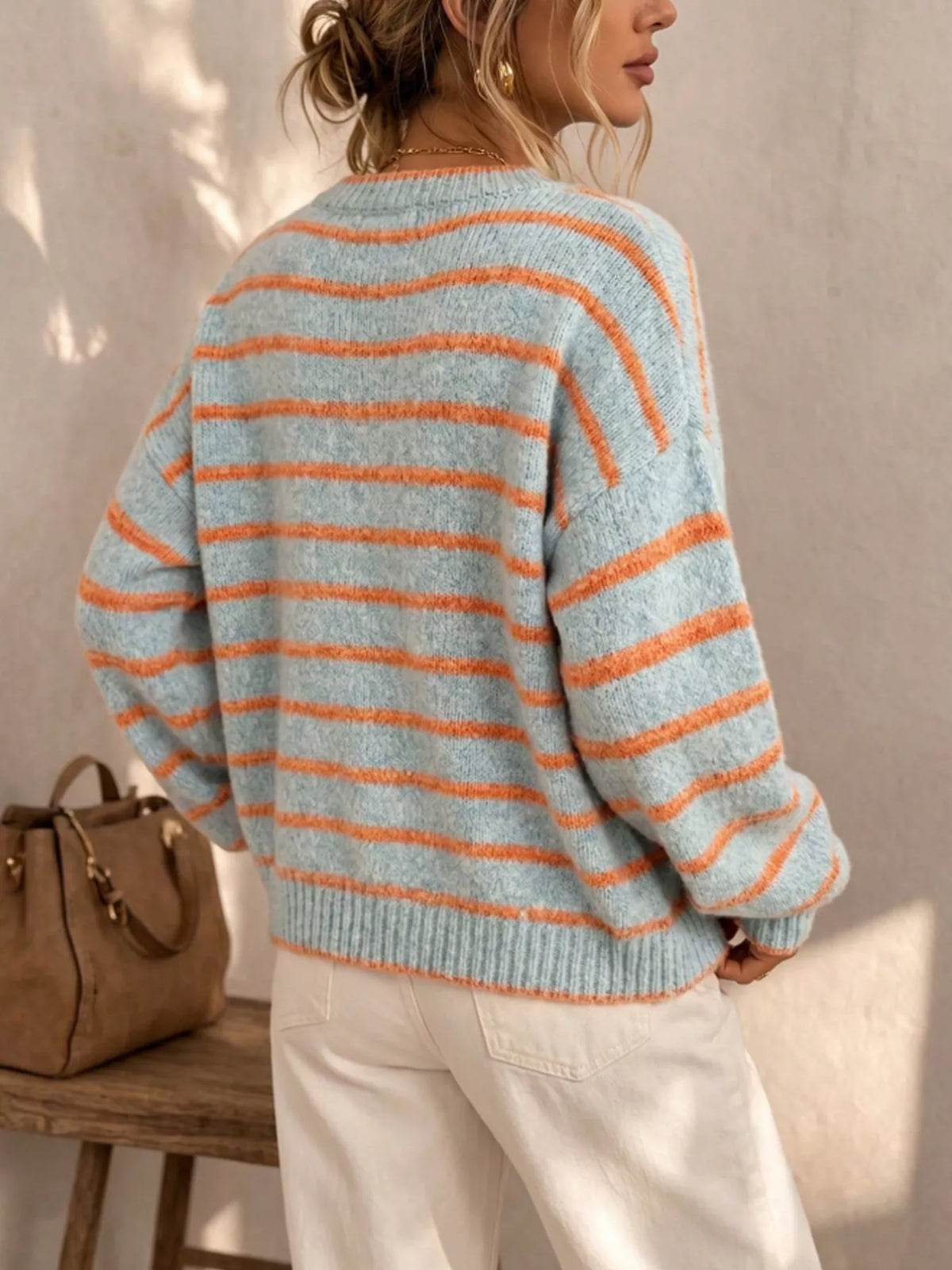 Maggie randig cardigan