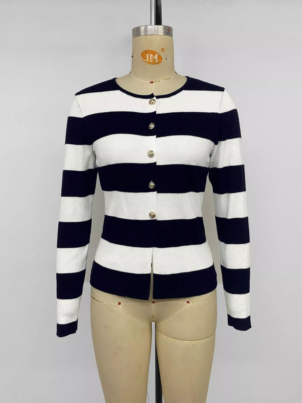 Vivianne randig cardigan