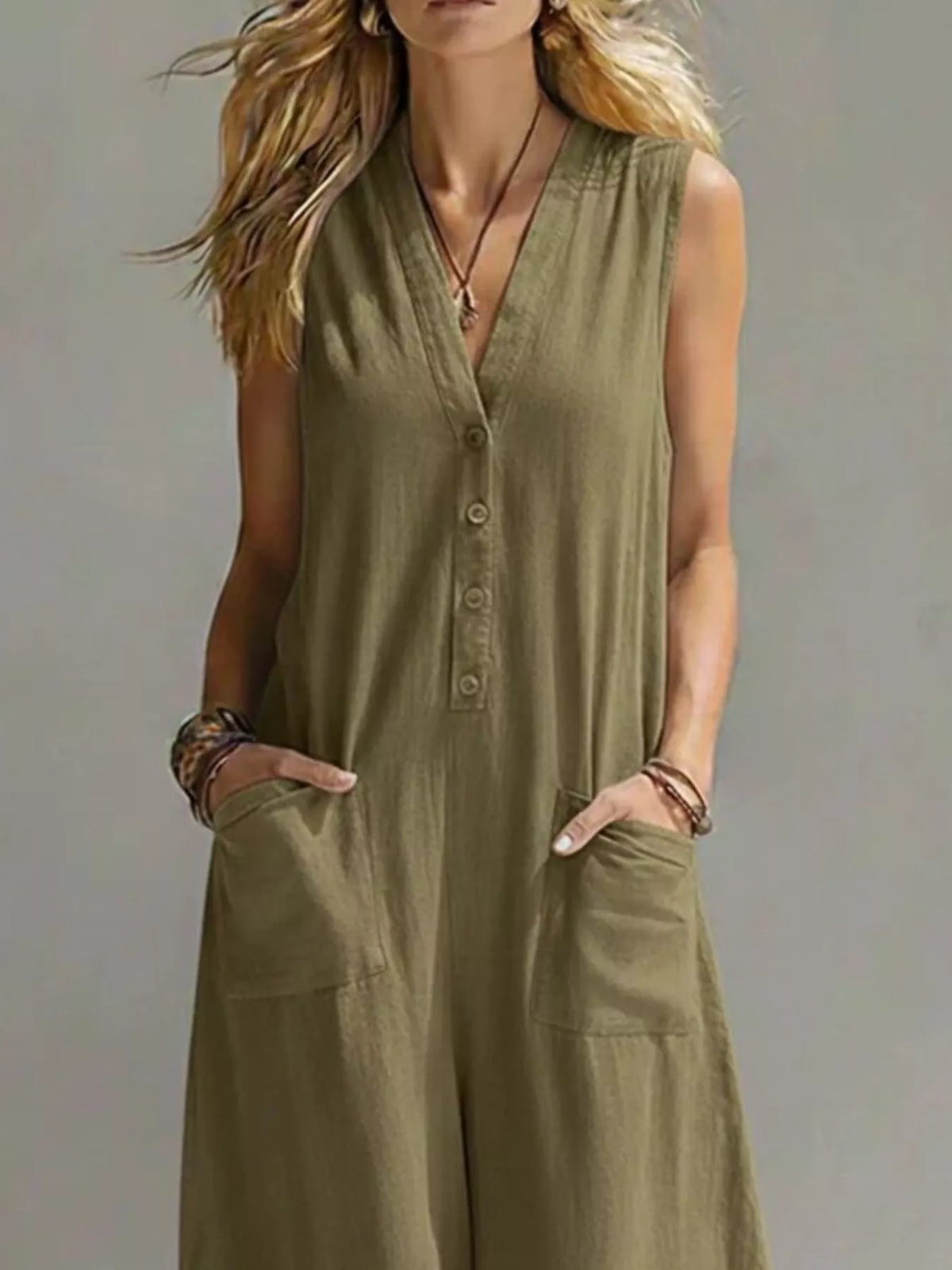 Tordis v-ringad jumpsuit
