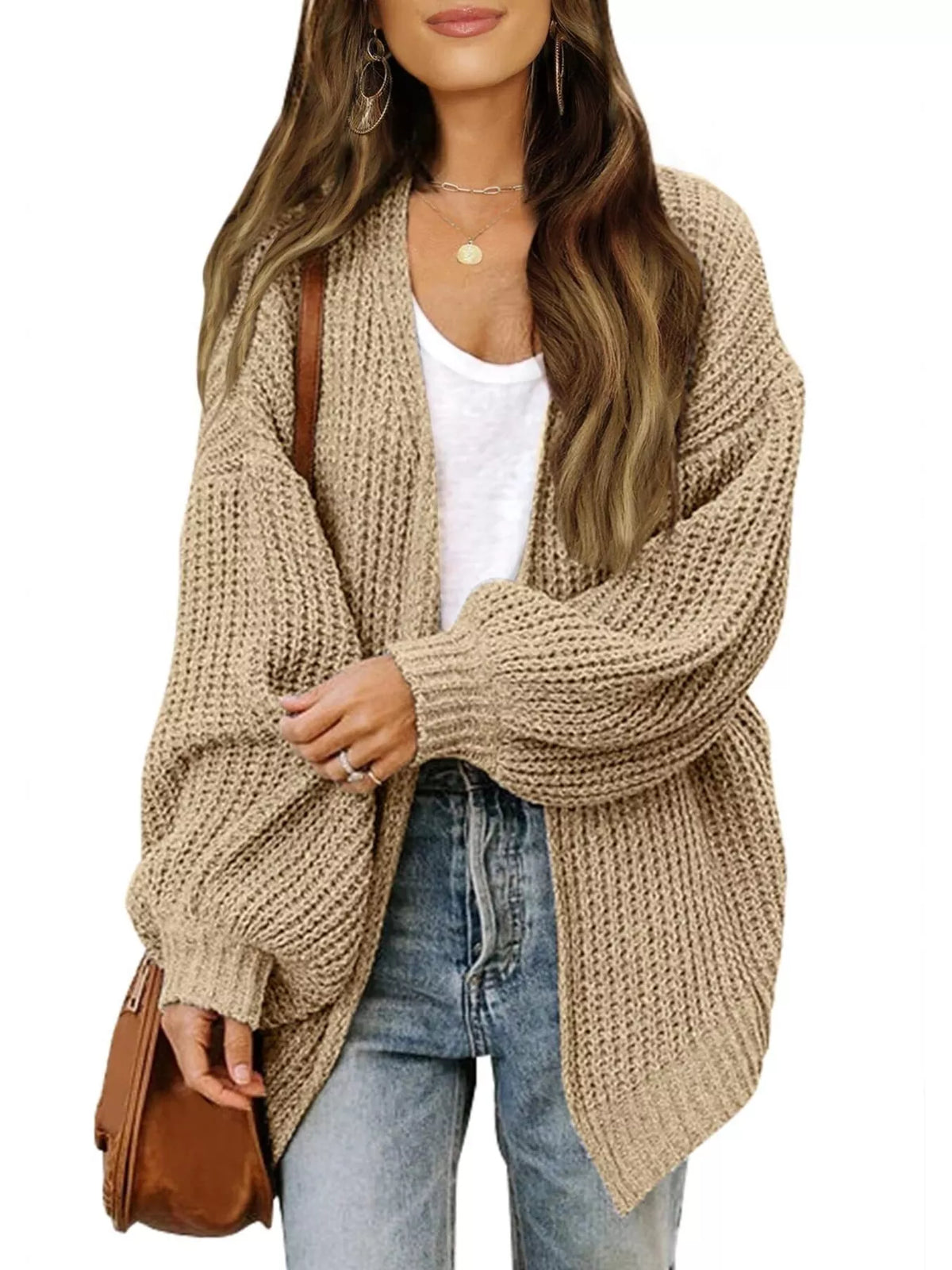 Rosemarie grovstickad cardigan