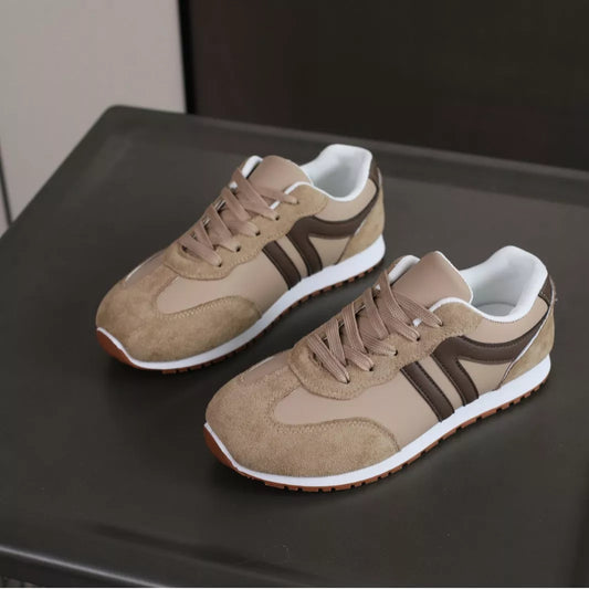 Romane sneakers i mocka, khaki