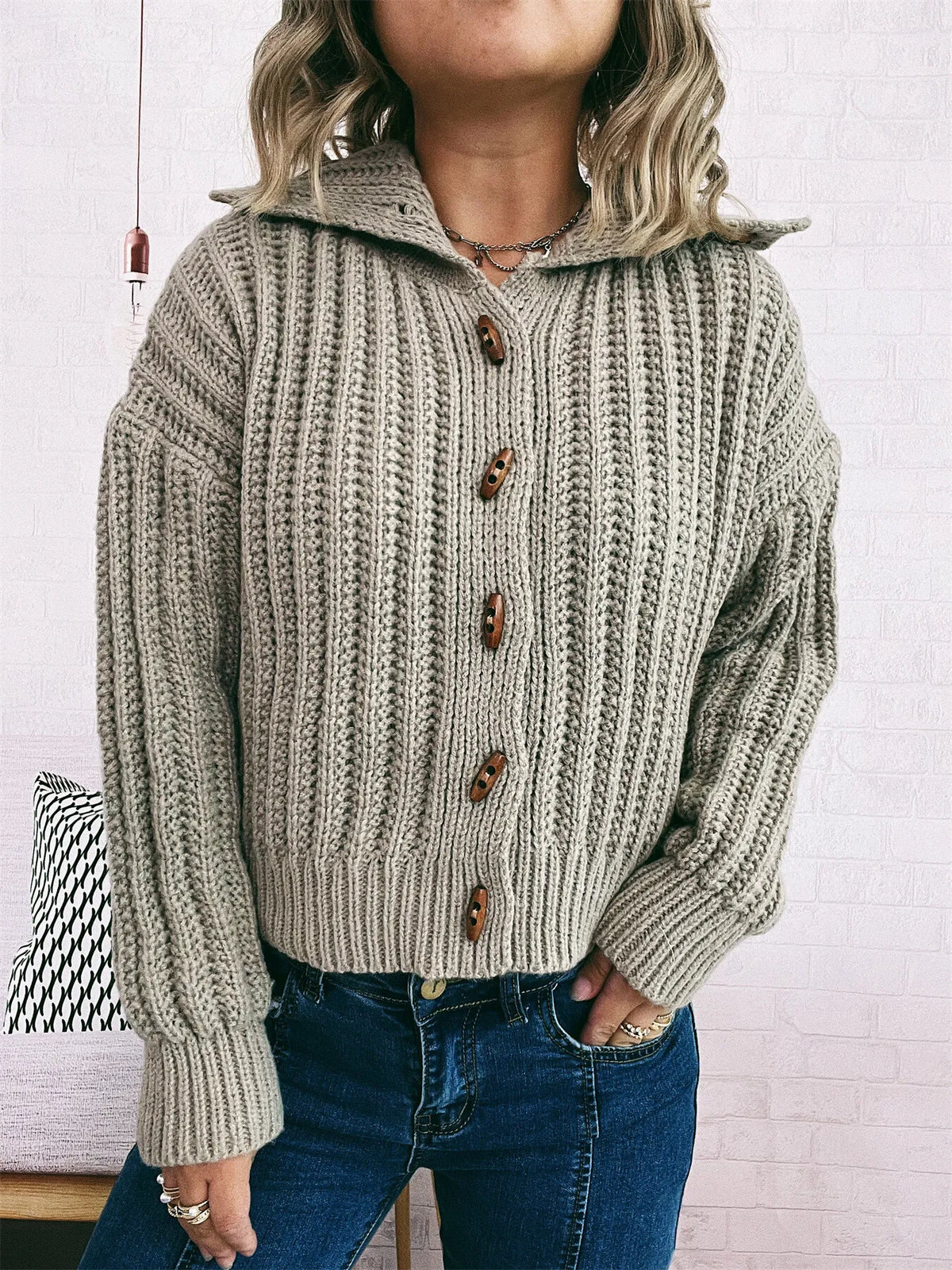 Zelda croppad cardigan