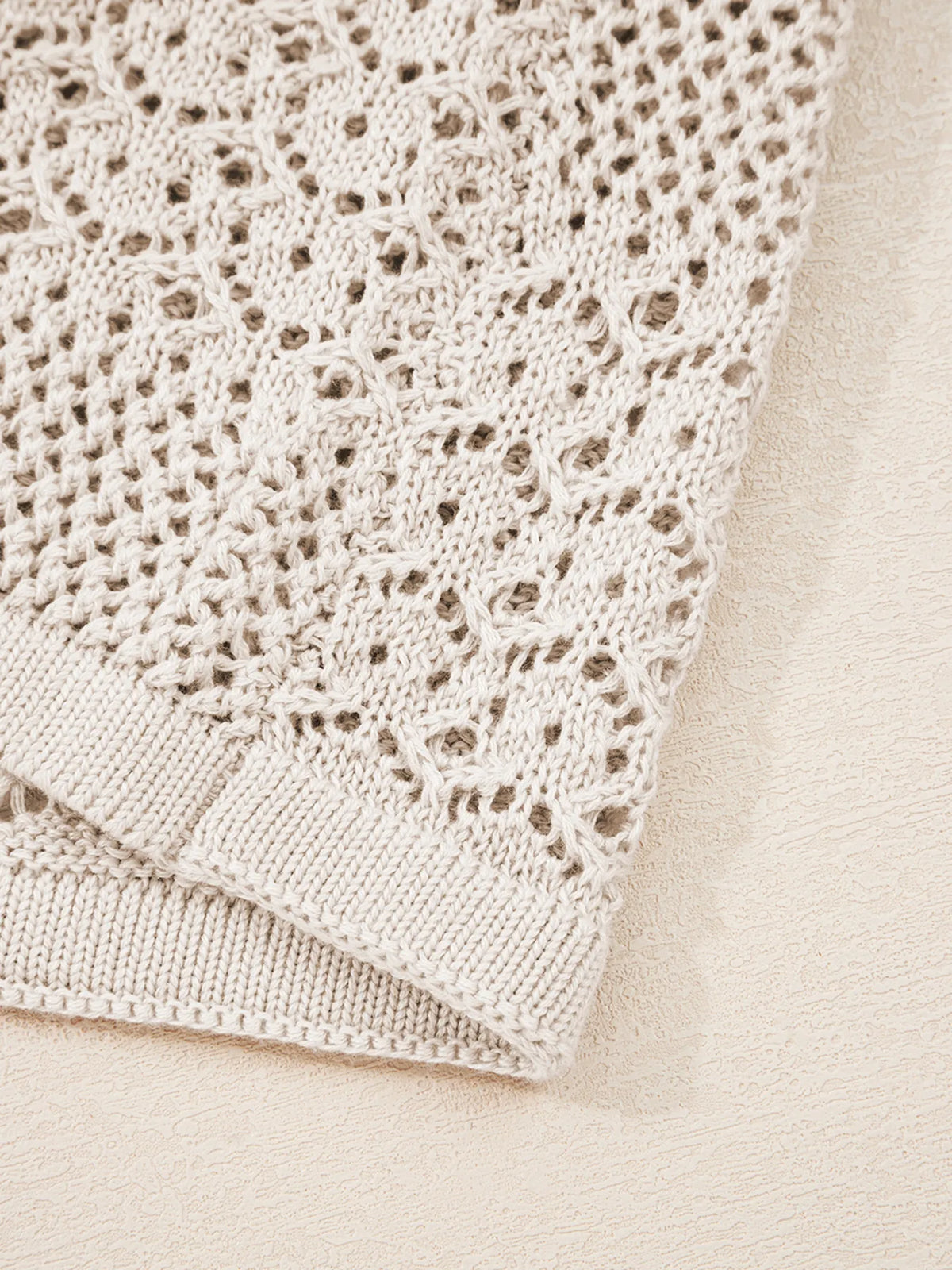 Leanne hålstickad cardigan