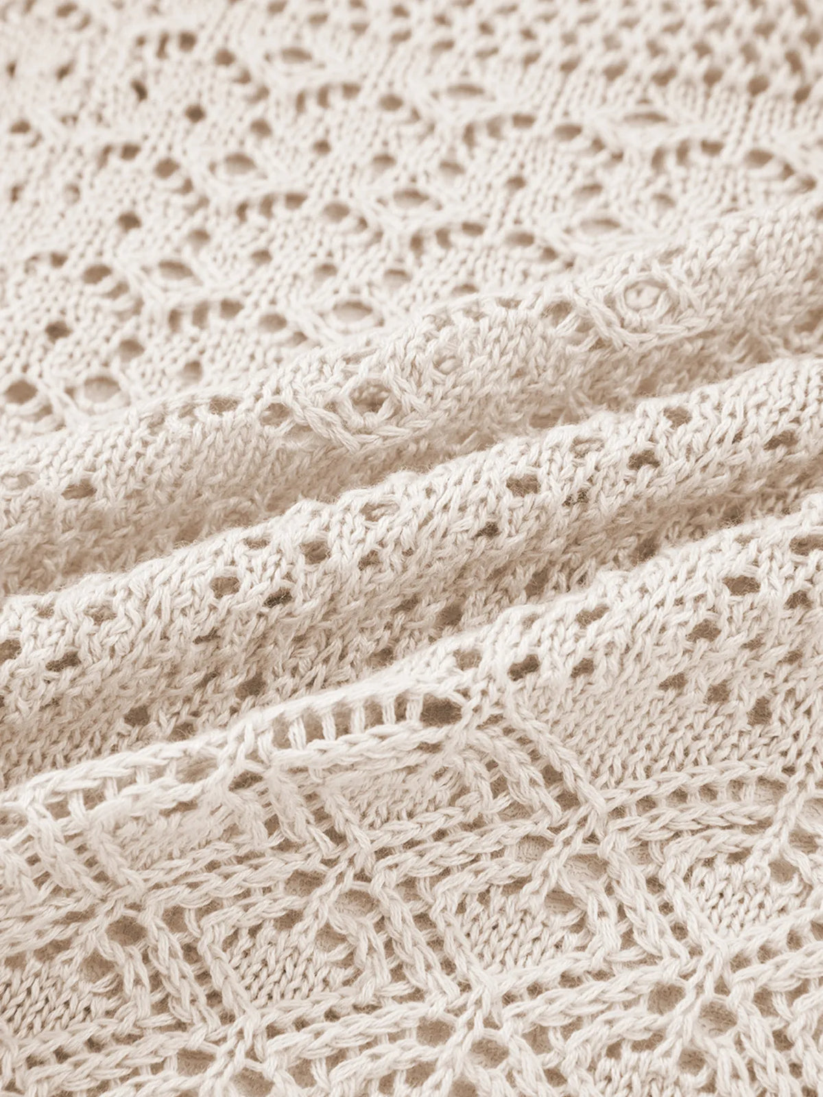 Leanne hålstickad cardigan