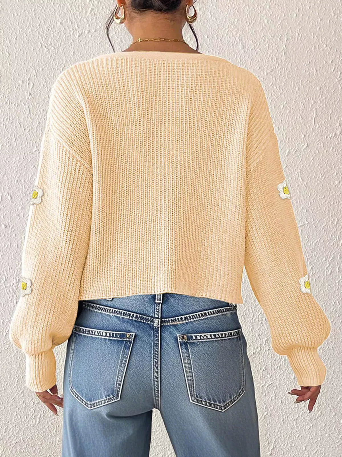 Palma v-ringad cardigan