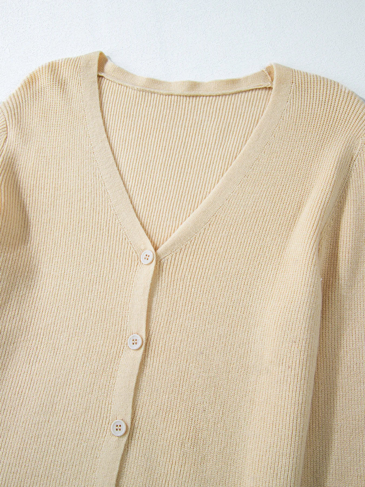 Aude v-ringad cardigan