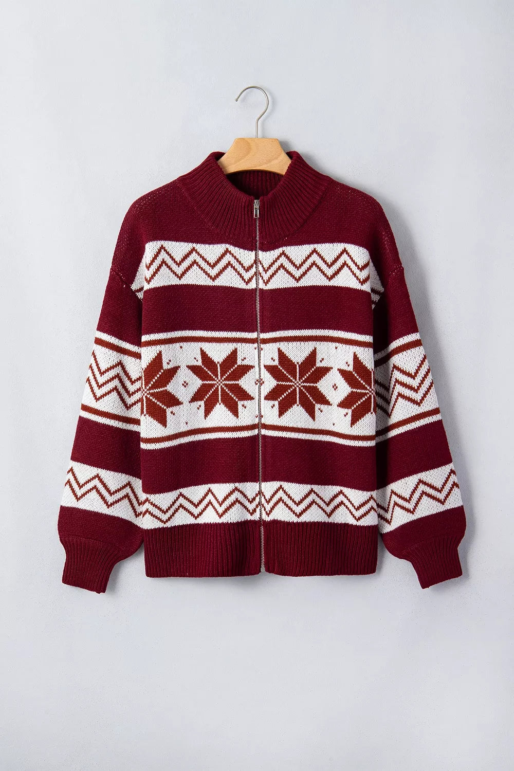 Viveka geometrisk cardigan
