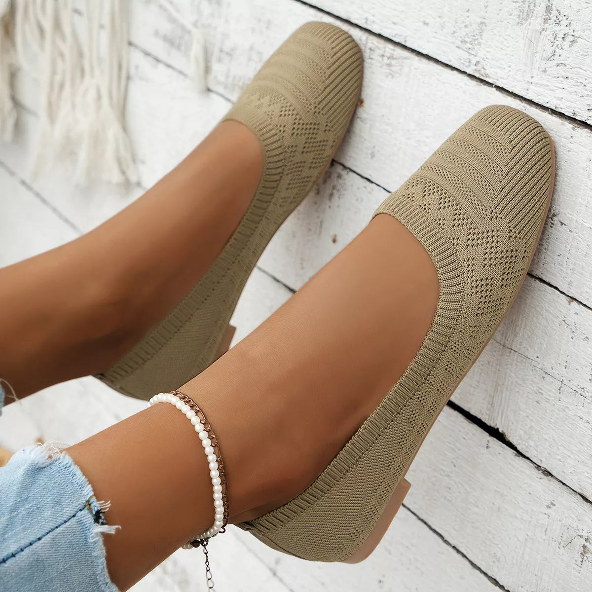 Eleni slip-ons i mesh