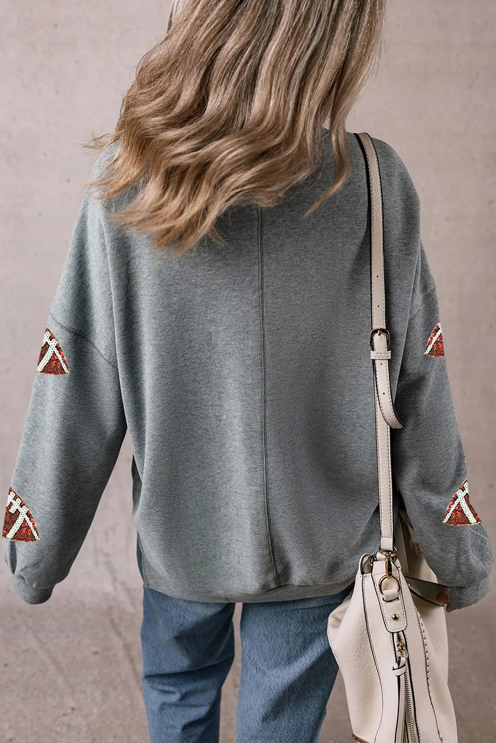 Esmeralda sweatshirt med paljetter