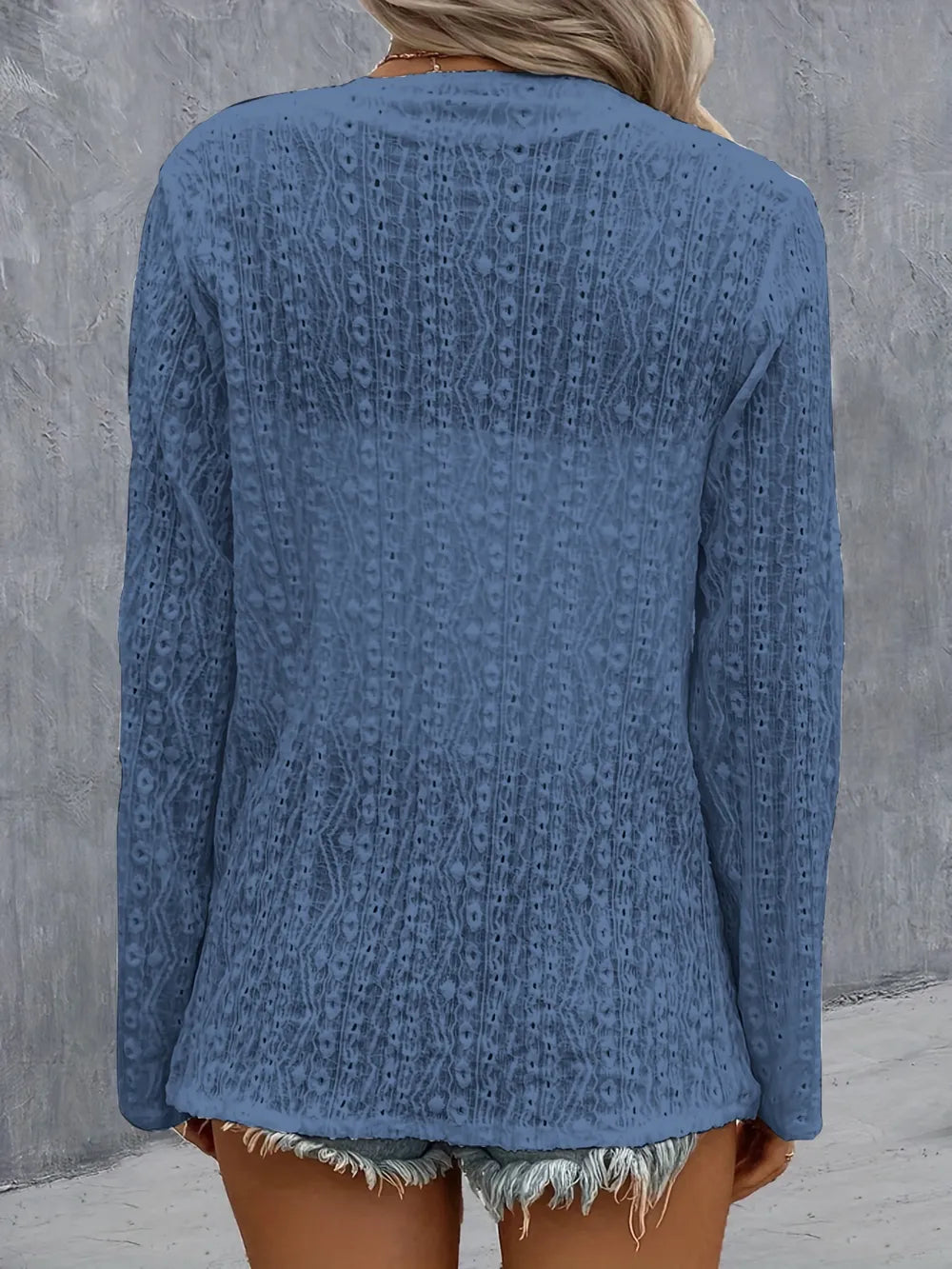 Pernilla broderad cardigan