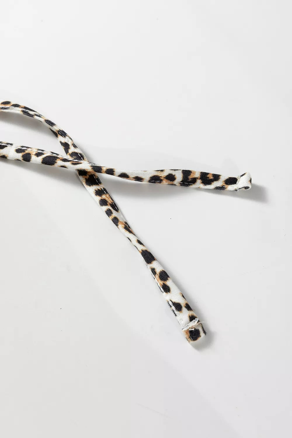Brynja leopardmönstrad hoodie