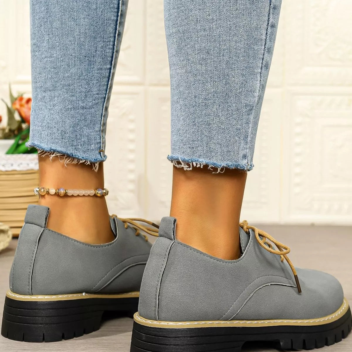 Florine loafers i mocka