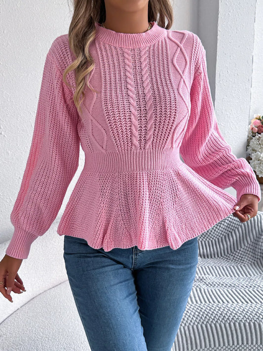 Dea tröja med peplum