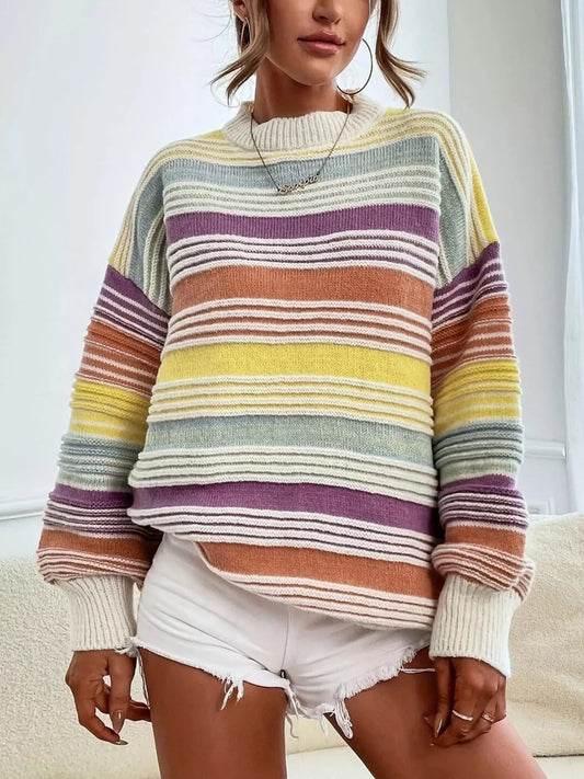 Apollonia oversize tröja, gul