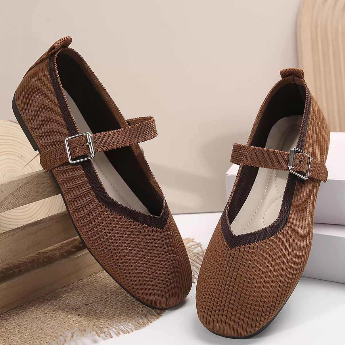Sheryl slip-ons i mesh