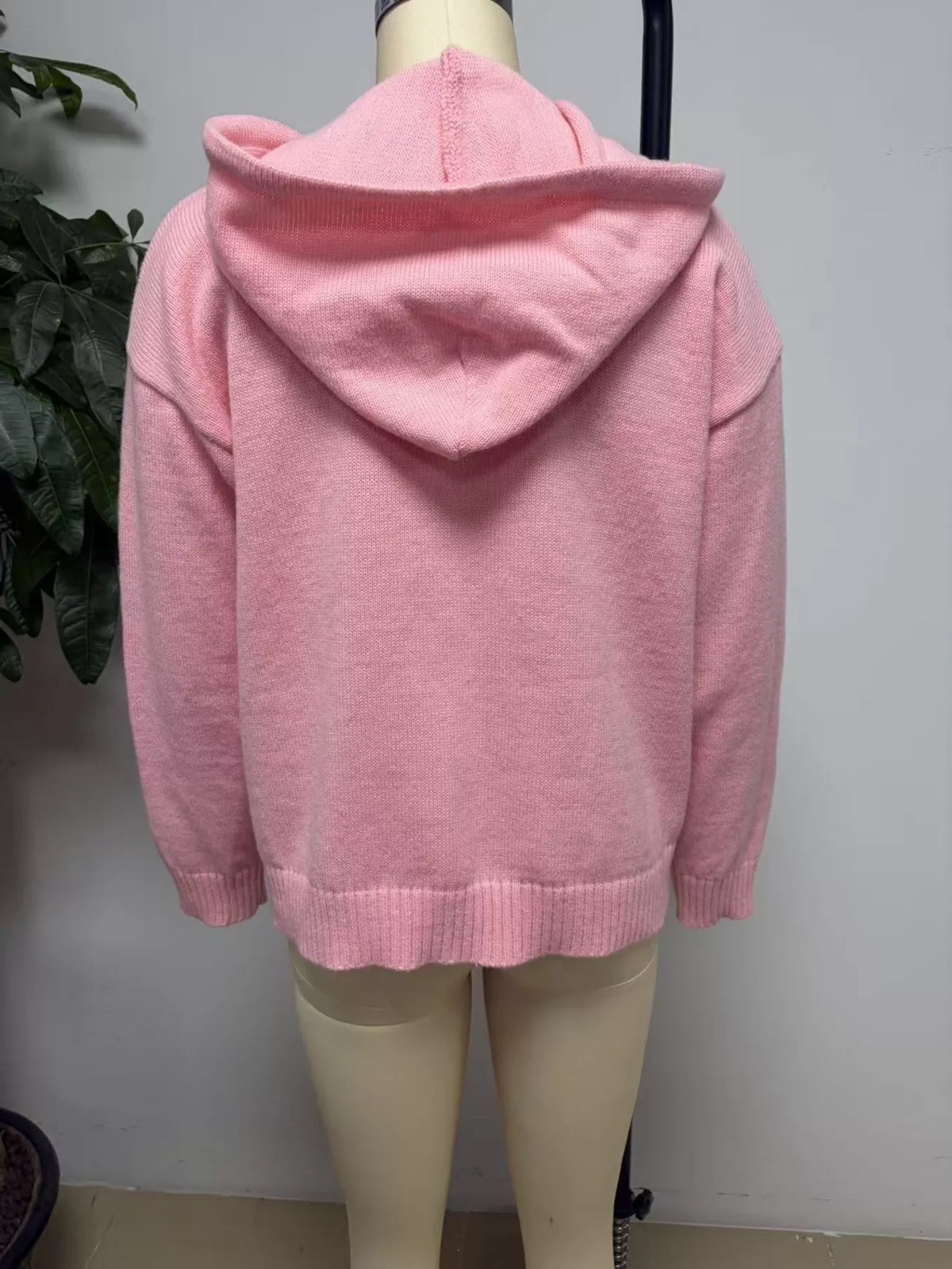 Nelly cardigan med huva