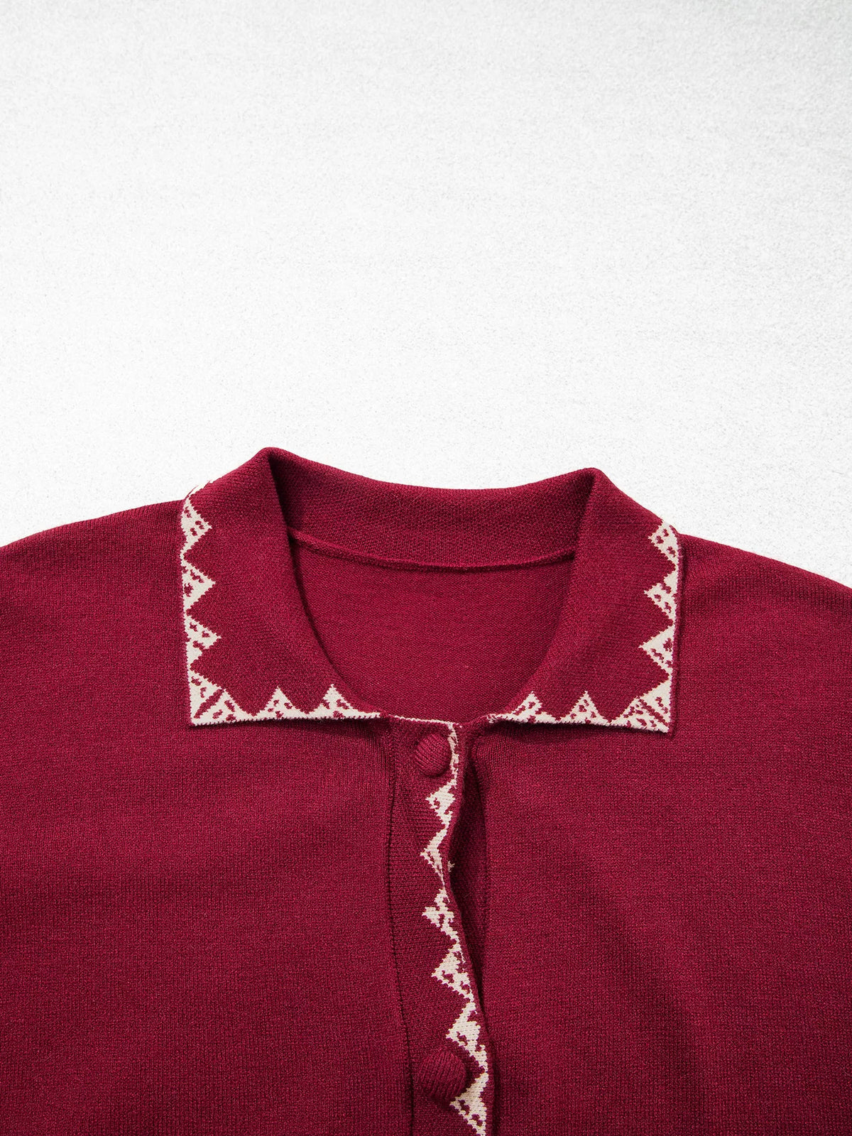 Mona cardigan med rosett