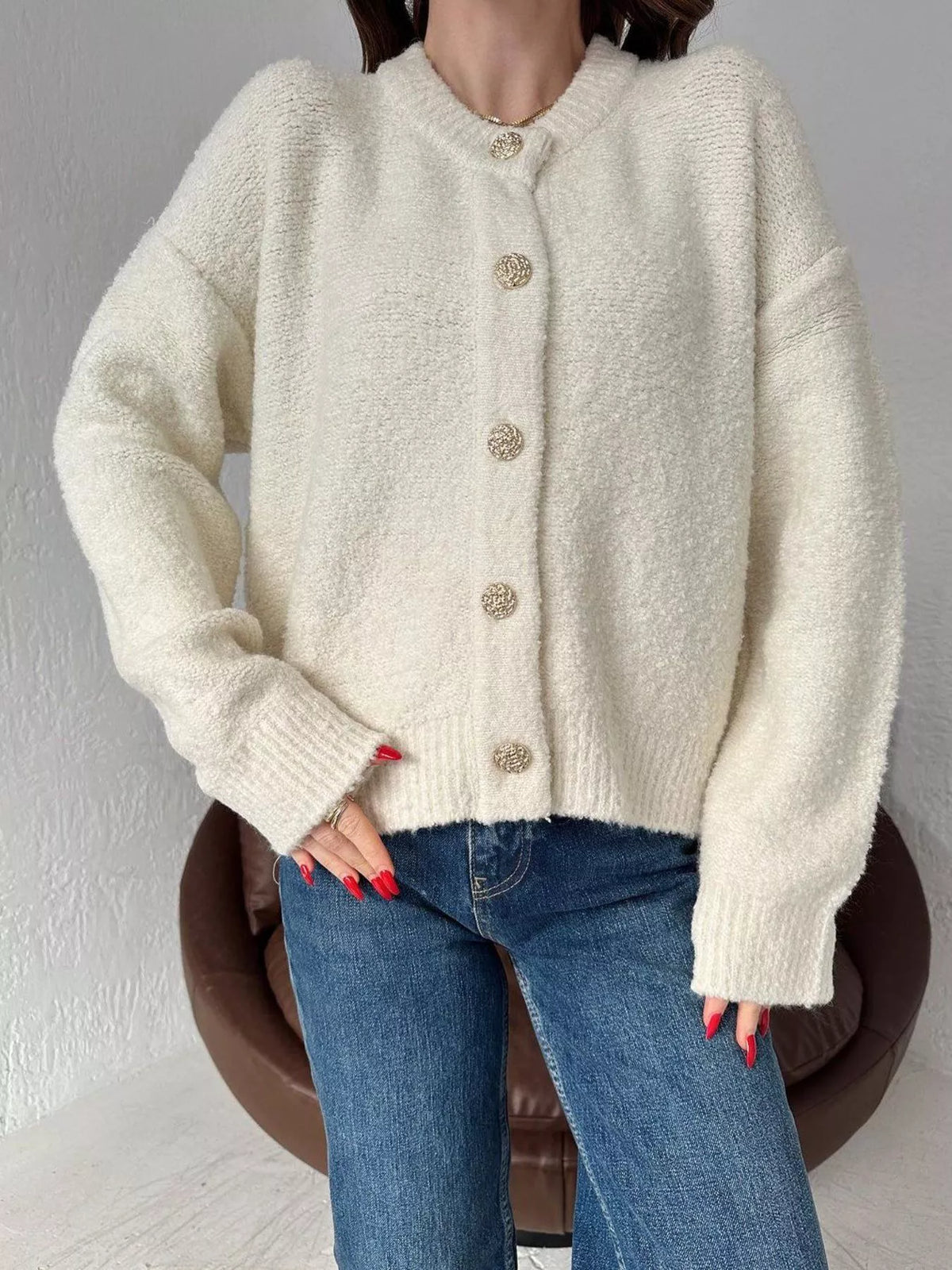 Undis kort cardigan