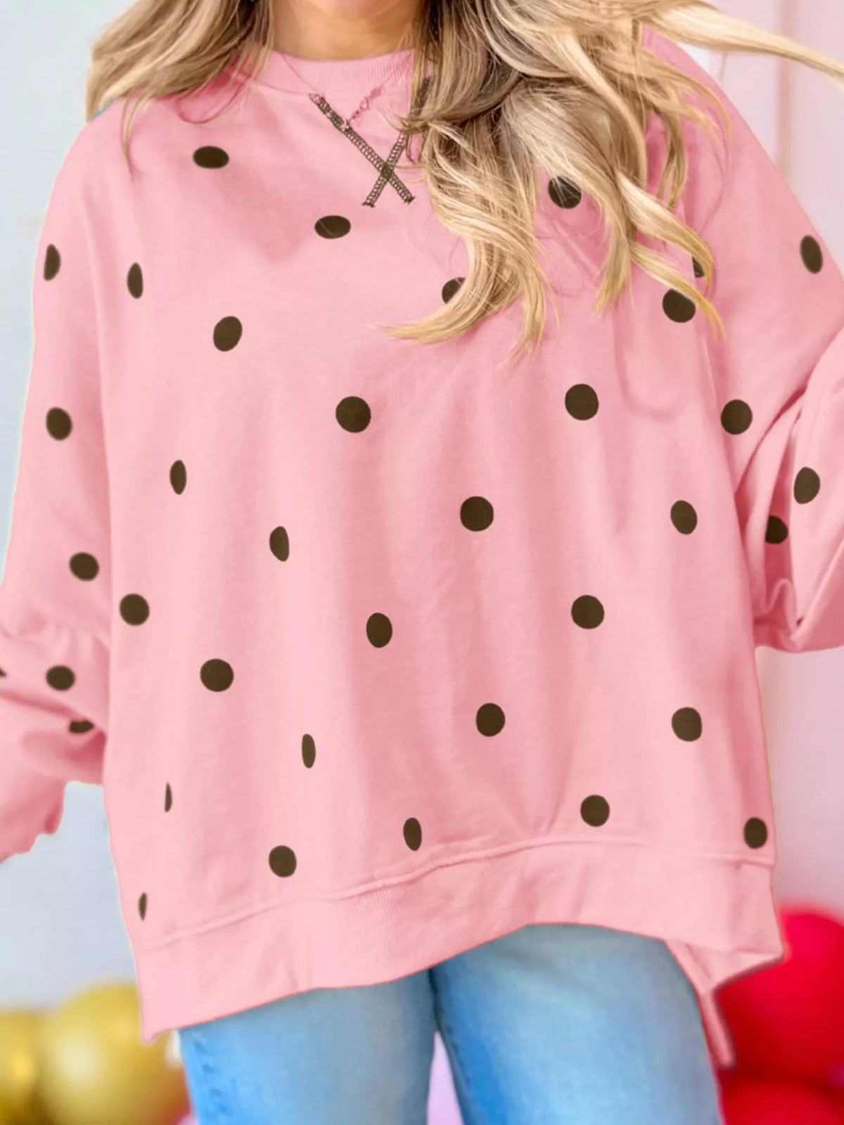 Aurore prickig sweatshirt