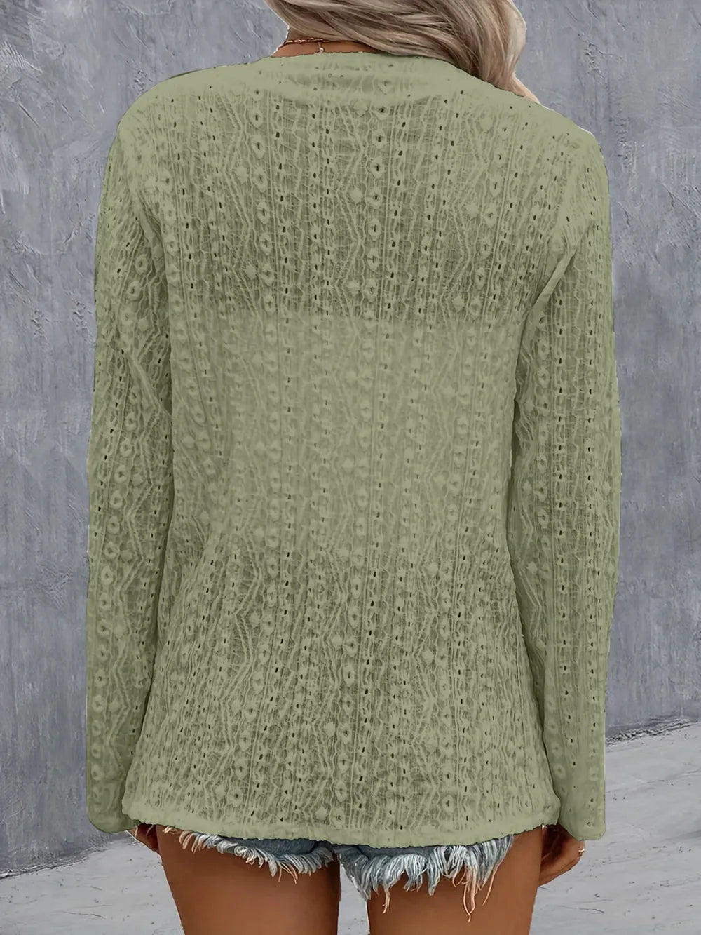 Pernilla broderad cardigan