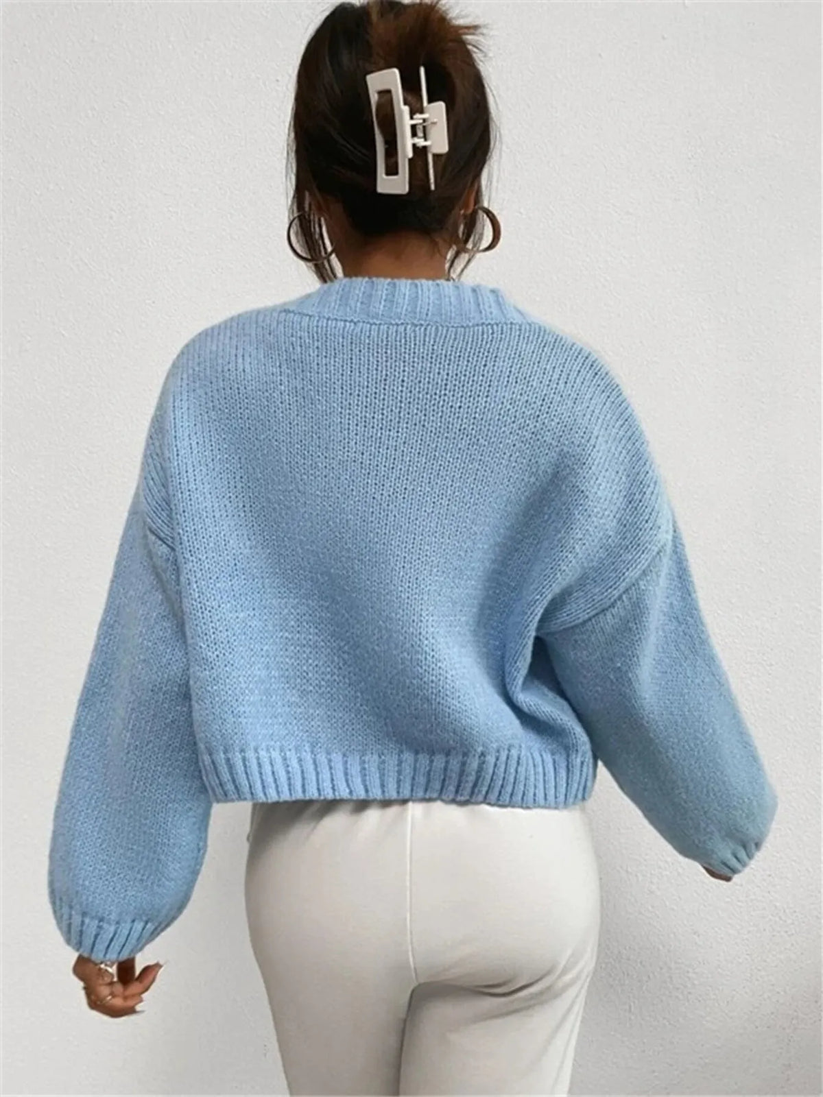 Ravenna cardigan med spets