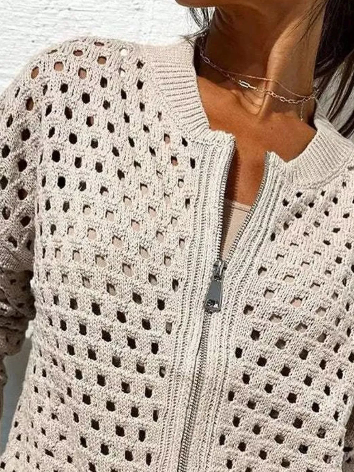 Sissel virkad cardigan