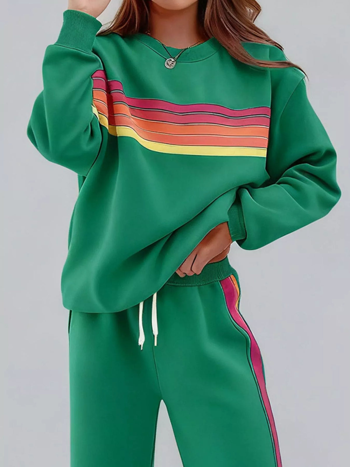 Tjorven randigt set