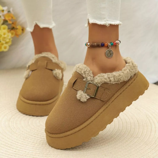 Enya slip-ons med platåsula