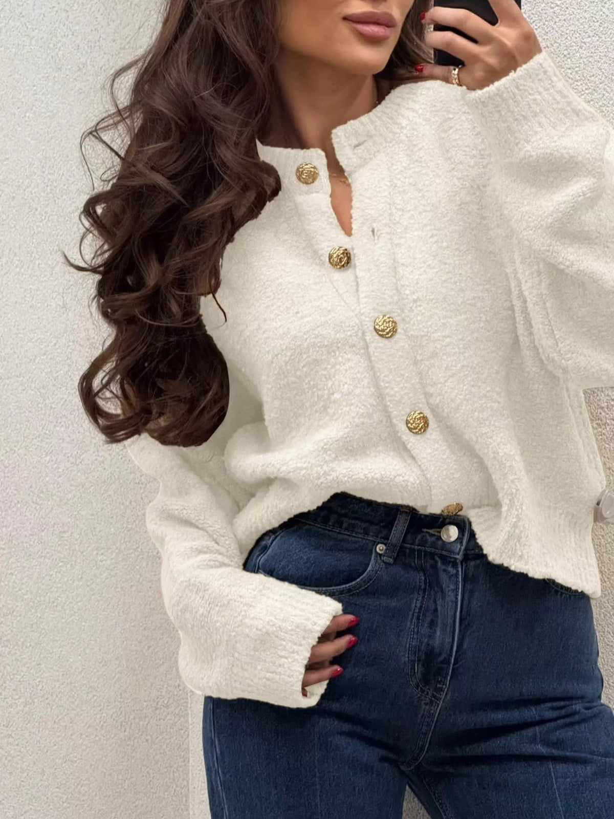 Undis kort cardigan