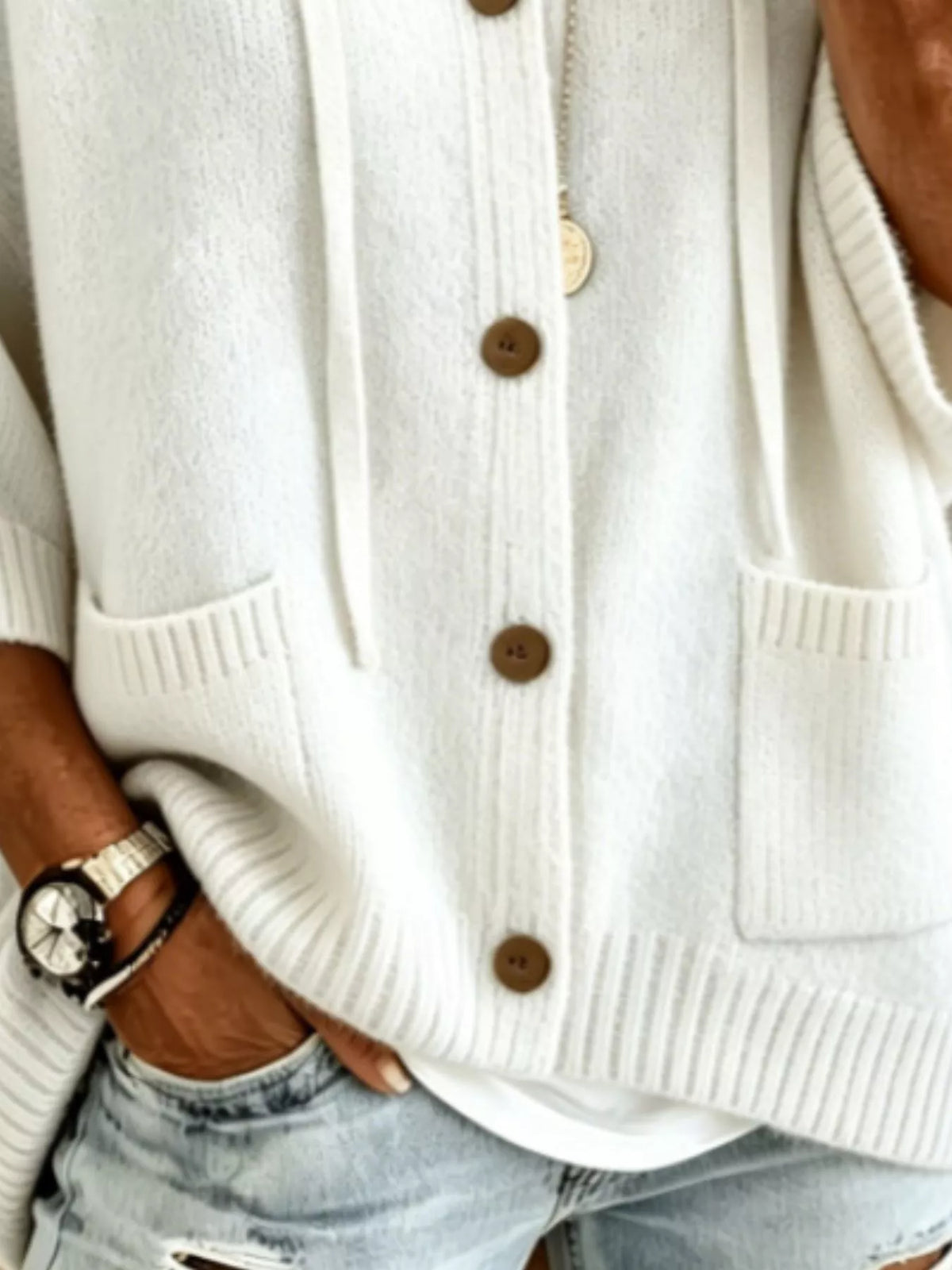 Sibylla avslappnad cardigan