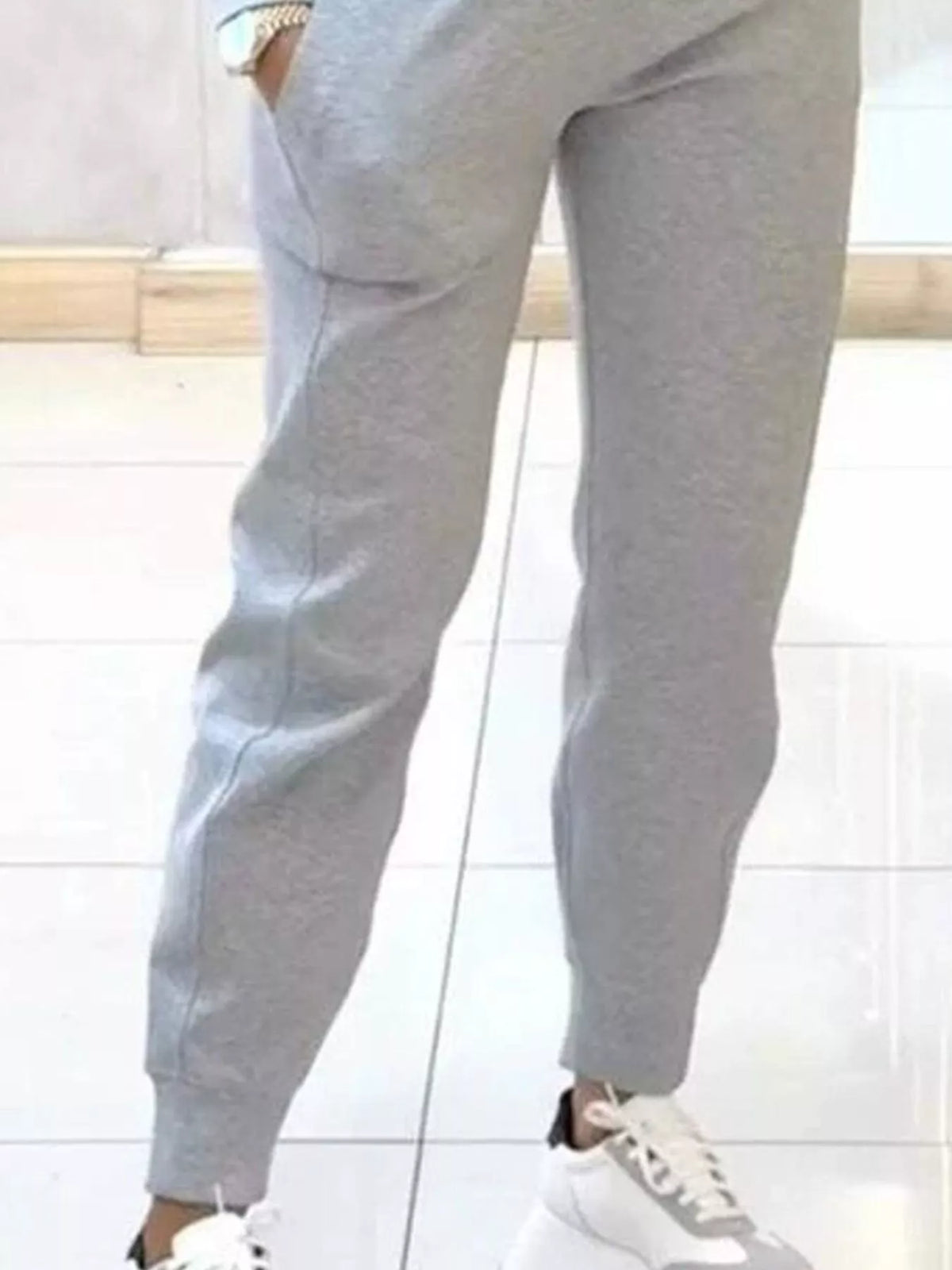 Lottie set med croppad sweatshirt
