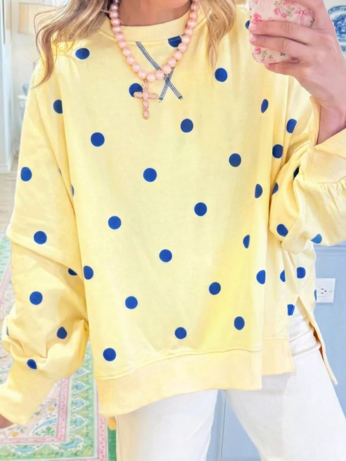Aurore prickig sweatshirt