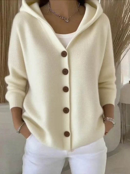 Dolly knäppt cardigan, aprikos