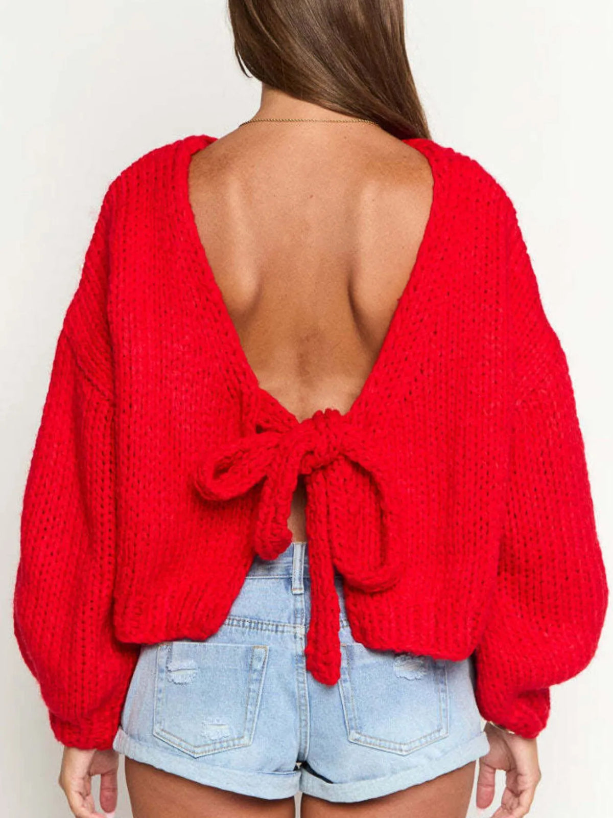 Amya croppad cardigan