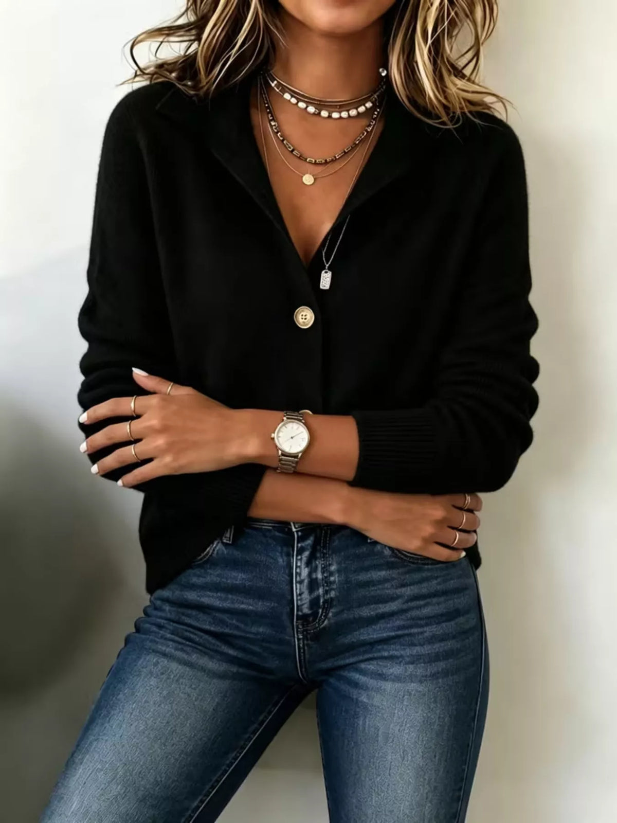 Maddie knäppt cardigan