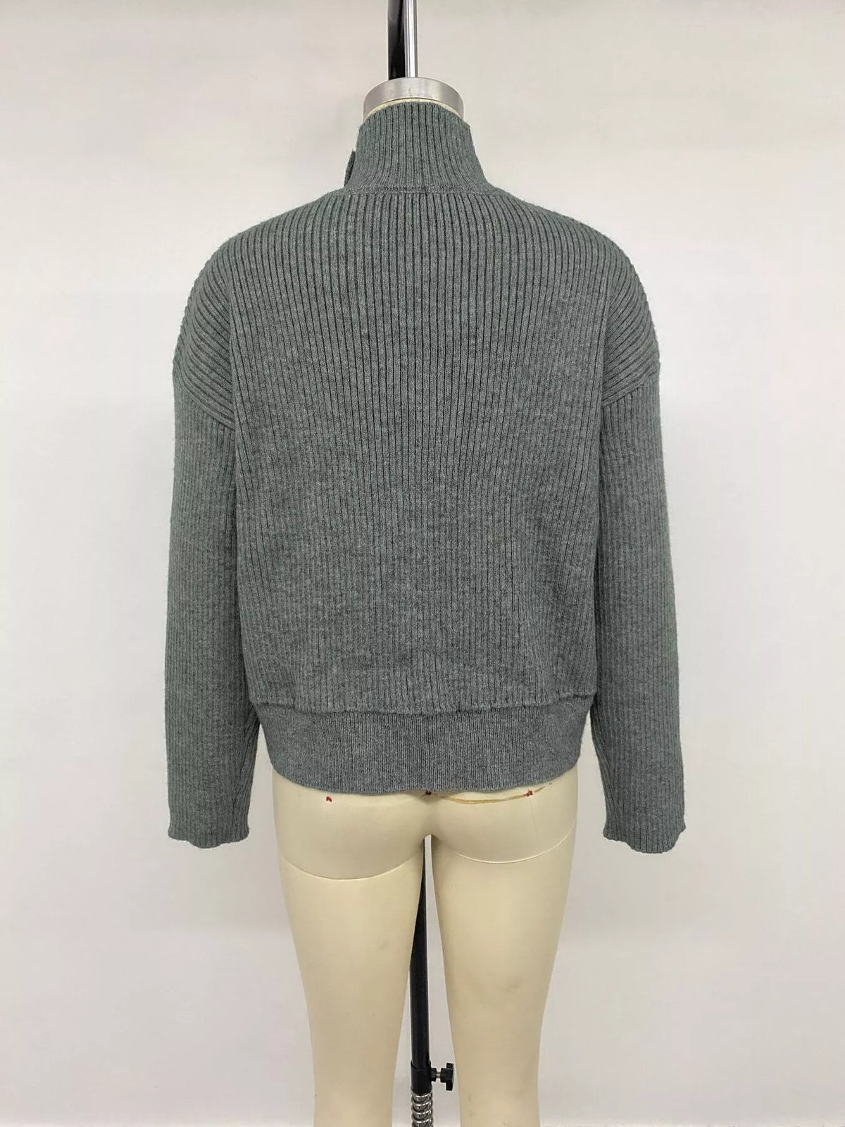 Salome cardigan med polokrage