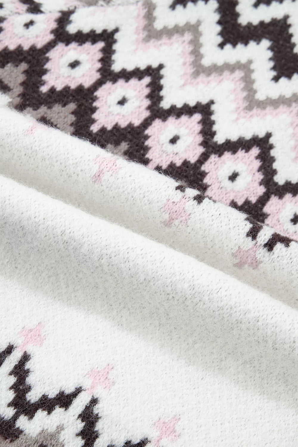 Sigurlaug geometrisk cardigan