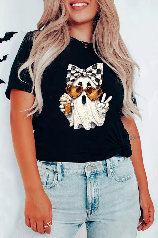 Anita mönstrad t-shirt