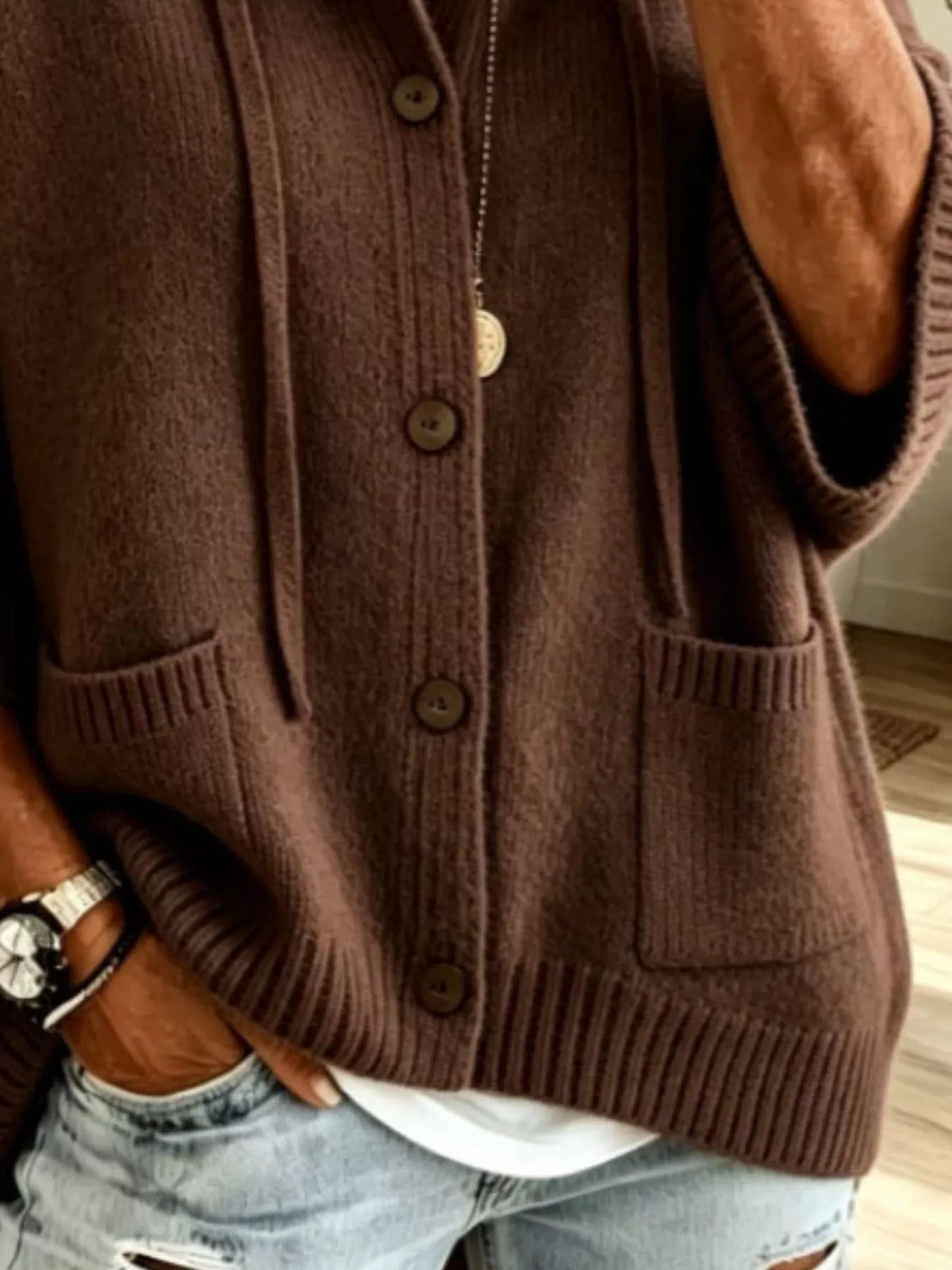 Sibylla avslappnad cardigan