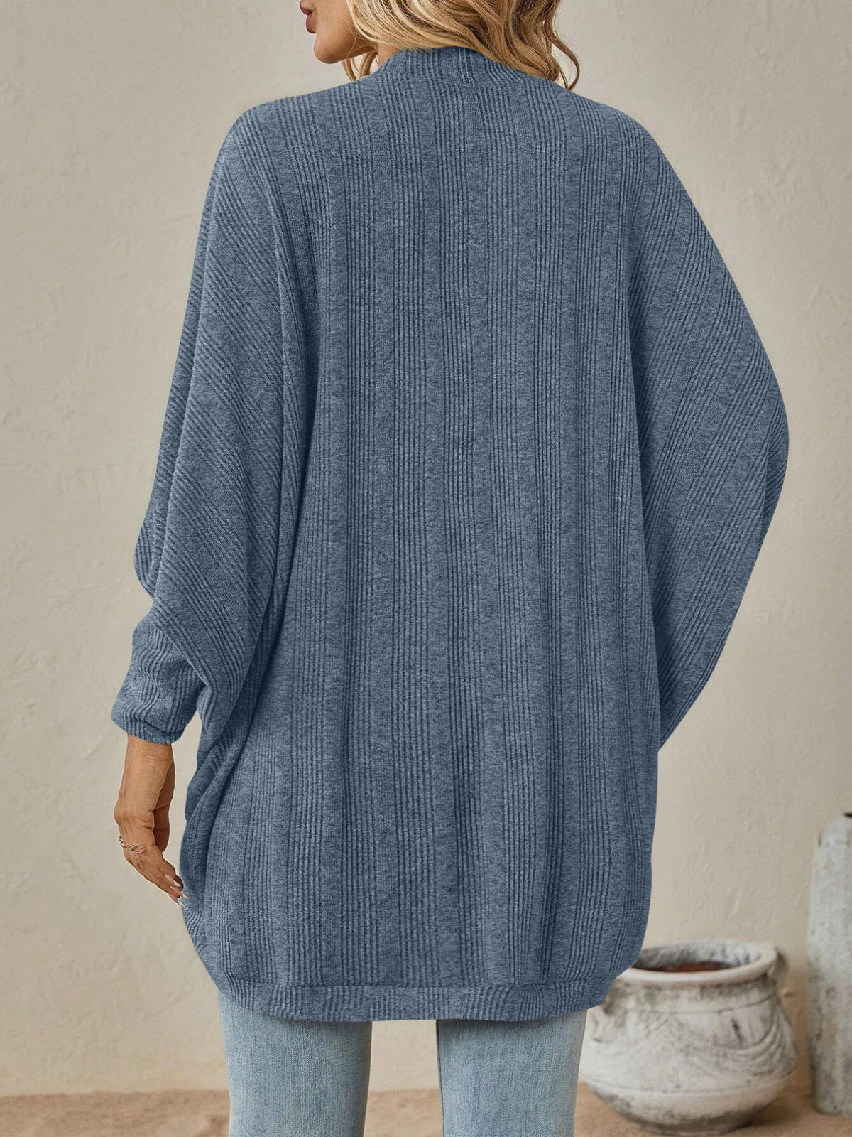 Fiorella cardigan med fladdermusärm