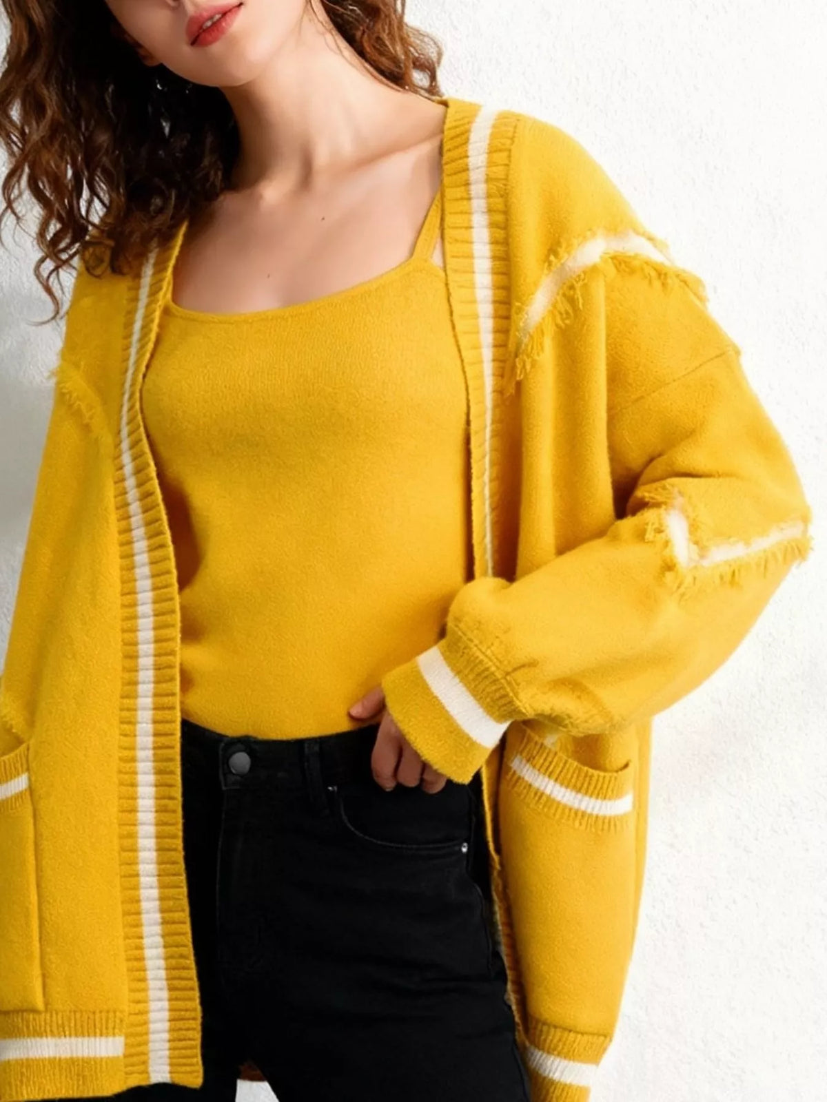 Alani oversize cardigan, gul