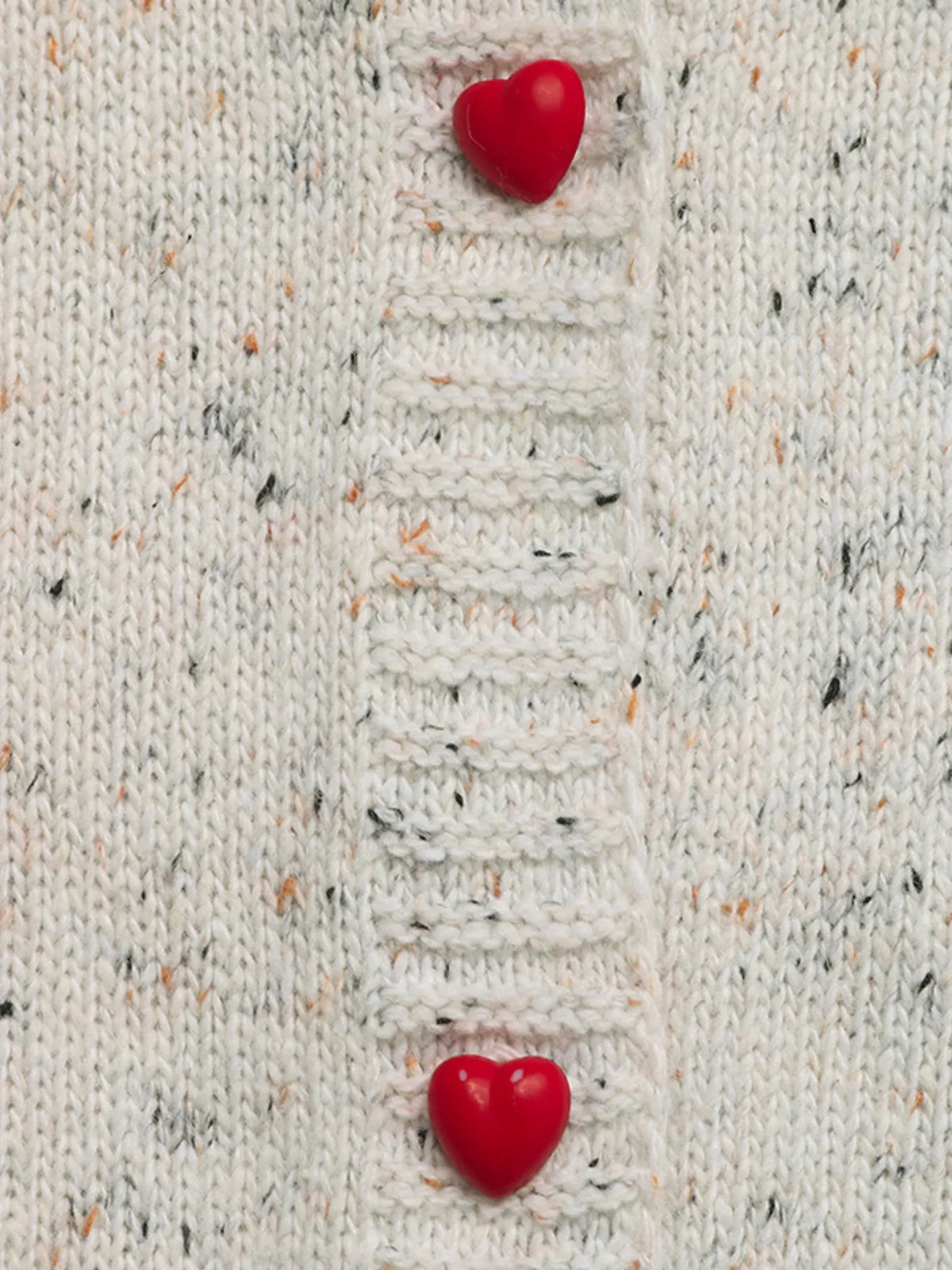 Loredana ribbstickad cardigan