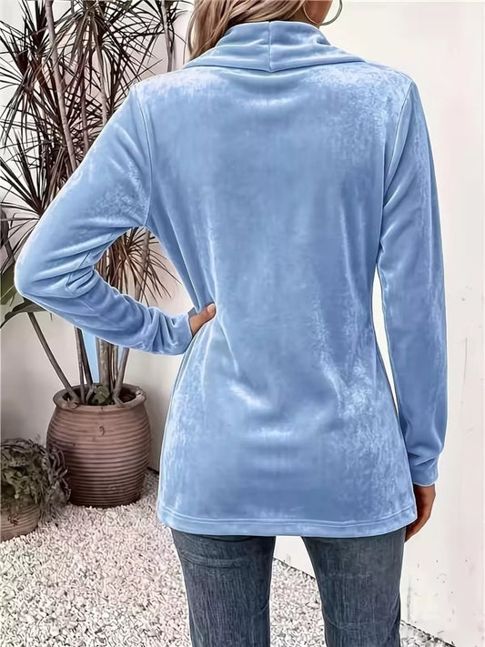 Marika cardigan i sammet