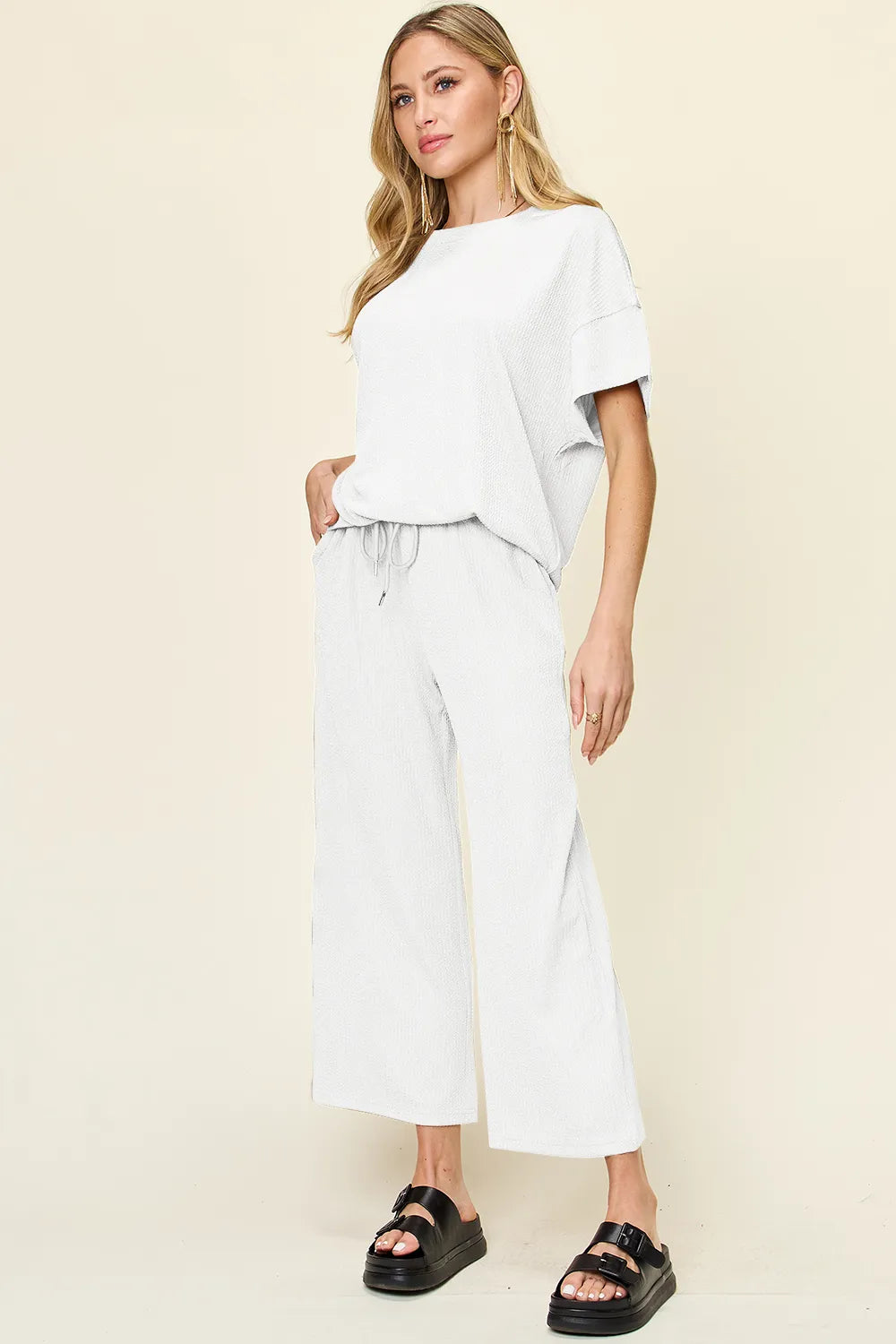 Amira vidbent set, vit