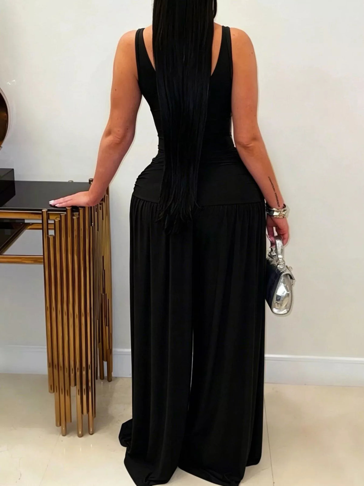 Abra jumpsuit med strass