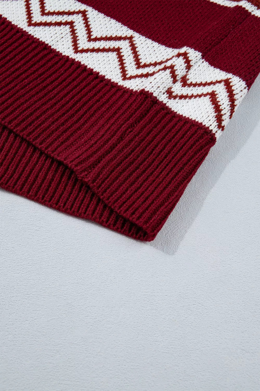 Viveka geometrisk cardigan