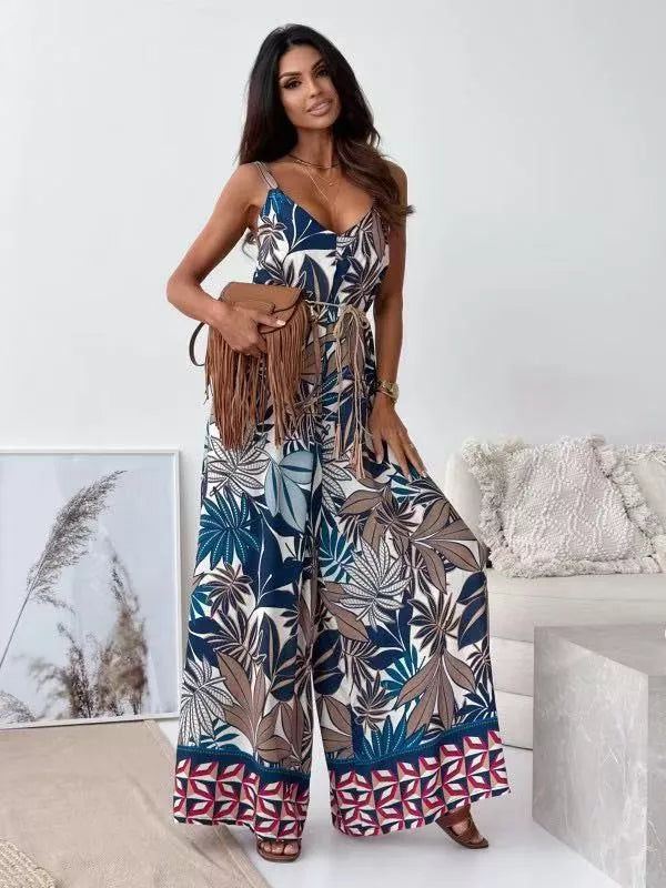 Azura jumpsuit med smala axelband