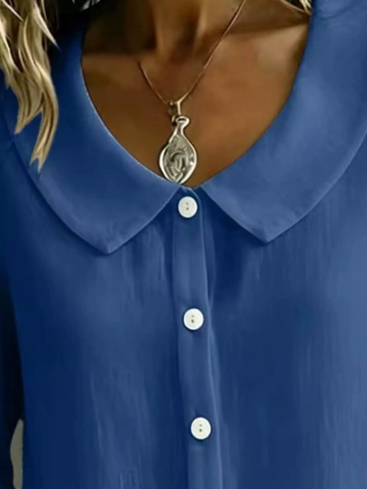 Alexia skjorta med rund krage